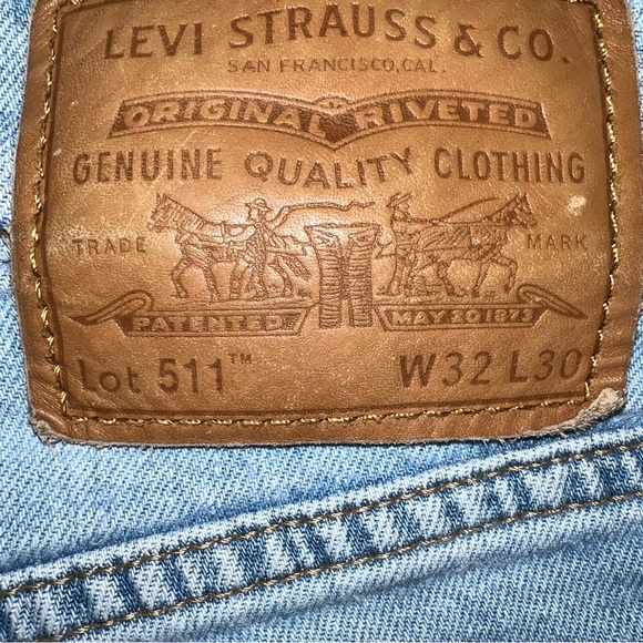 Levi's 511 Premium Denim size 32x30 - Picture 5 of 9